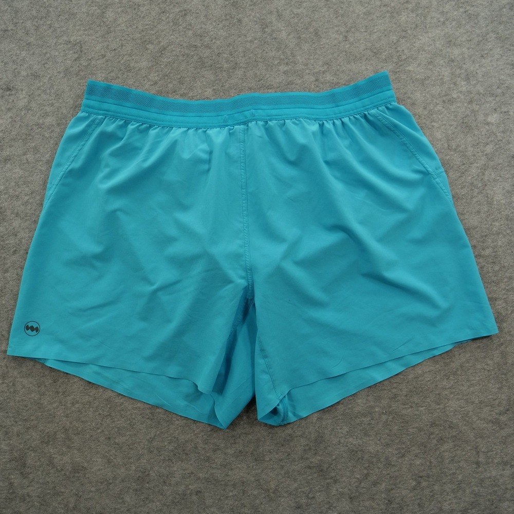 Janji Running Shorts Mens Large Blue 5" AFO Short Lined Lightweight Athletic